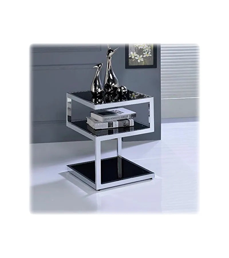 3-Tier Alyea End Table with MDF Top