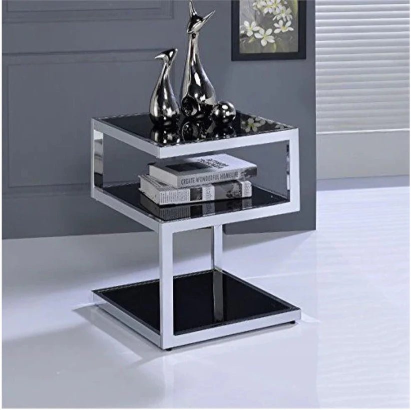 3 - Tier Alyea End Table with MDF Top - Dhanaks Decor Table Dhanaks Decor 3 - Tier Alyea End Table with MDF Top