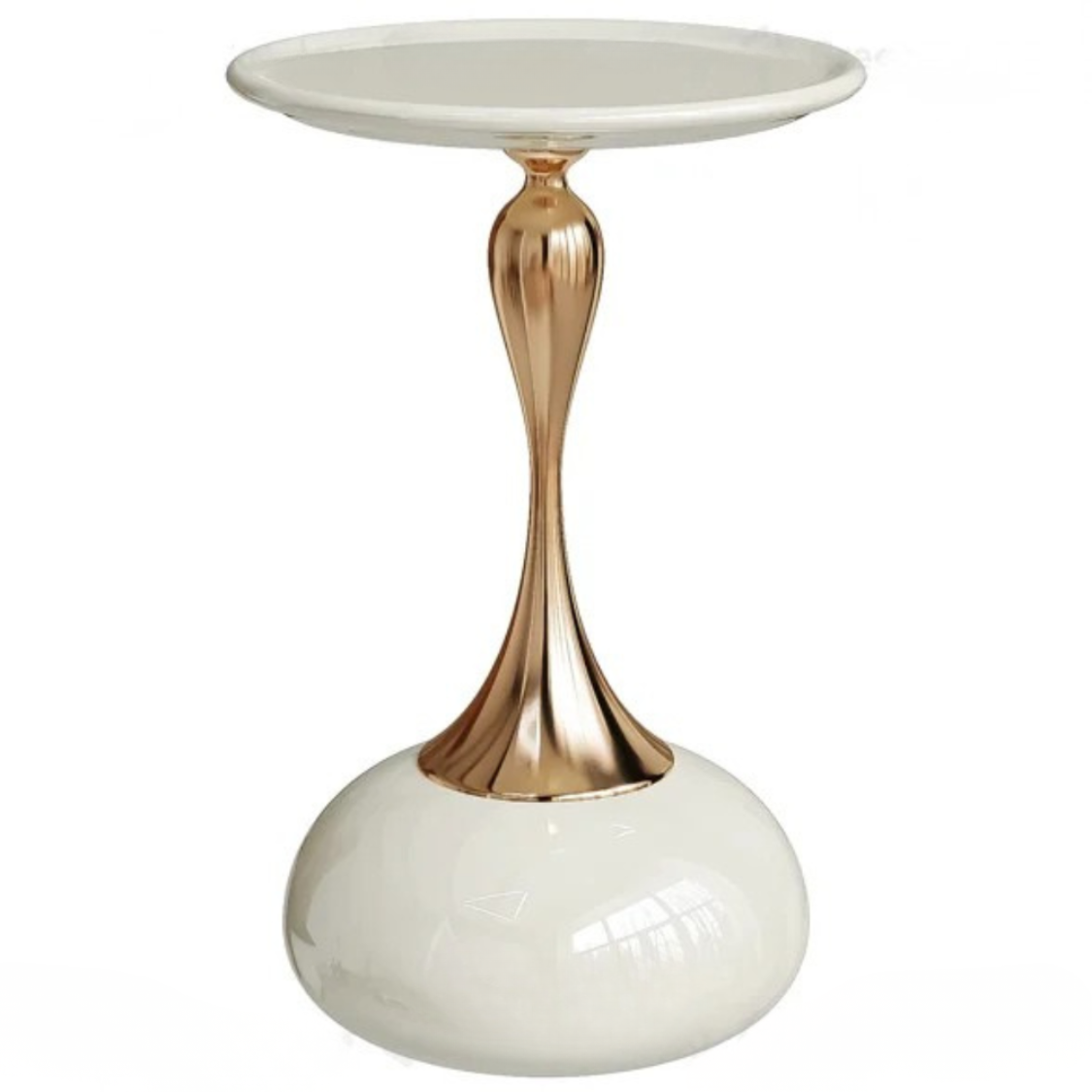 Coffee Side Table Bedside Sofa Tea End Tray Tables Round Metal