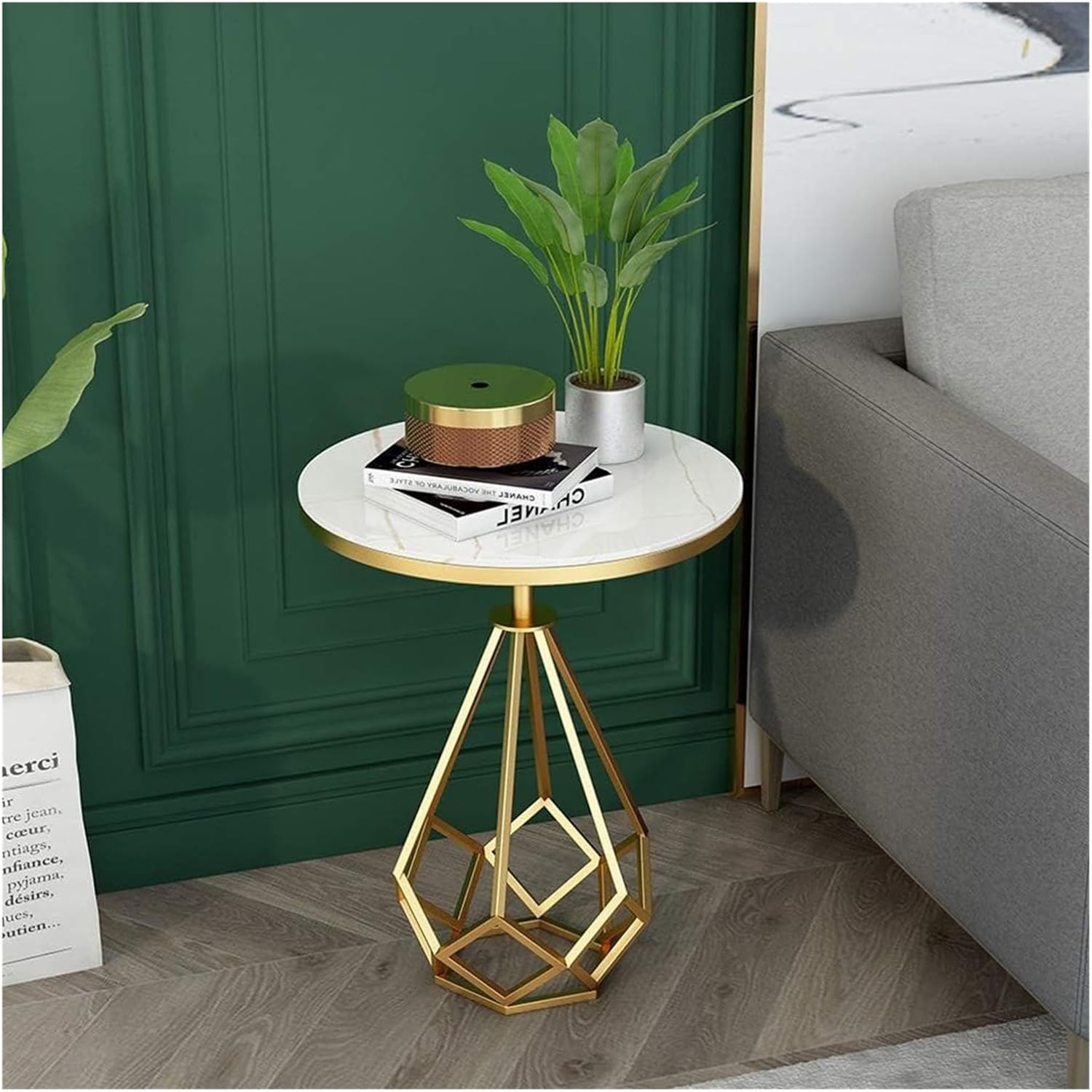 Black & Gold Coffee Table For Living Room & Office
