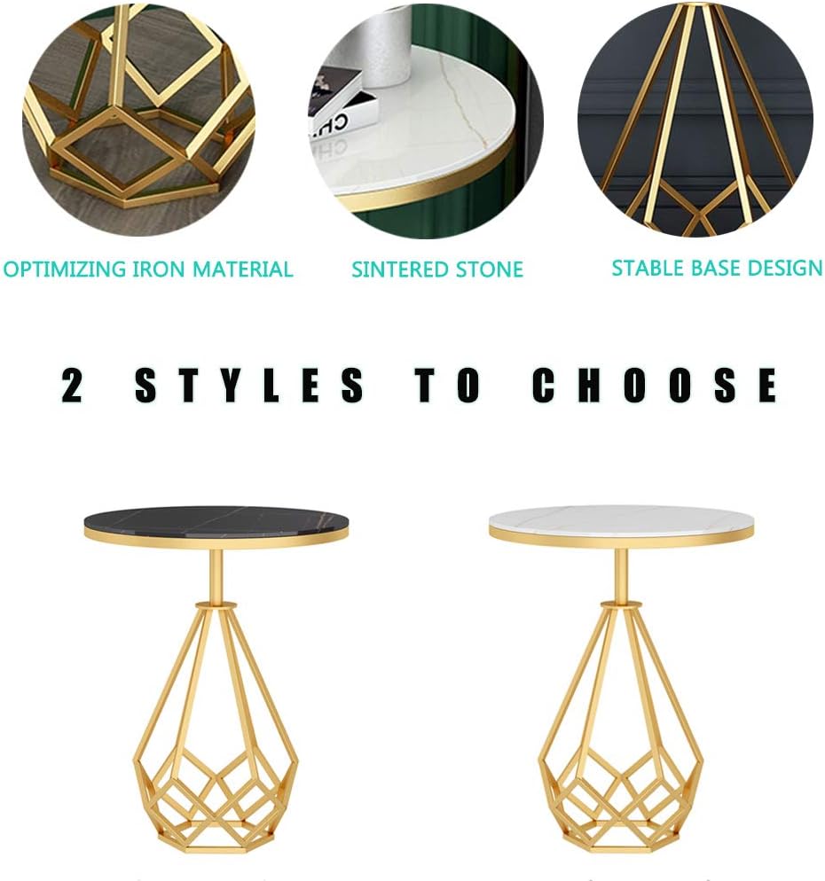 Black & Gold Coffee Table For Living Room & Office - Dhanaks Decor Table Dhanaks Decor Black & Gold Coffee Table For Living Room & Office