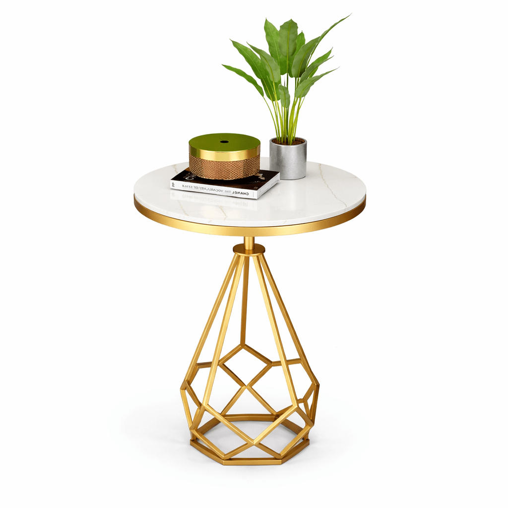 Black & Gold Coffee Table For Living Room & Office - Dhanaks Decor Table Dhanaks Decor Black & Gold Coffee Table For Living Room & Office
