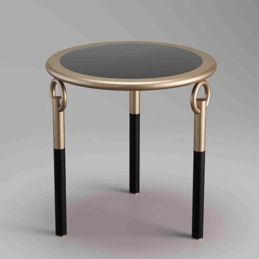 Classic Round Side Table | MST - 0433 - Dhanaks Decor Table Dhanaks Decor Classic Round Side Table | MST - 0433