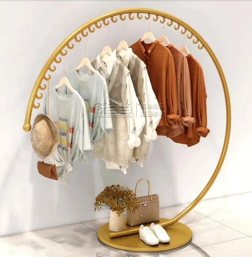 Cloth Hanging Rack Portable Garment Stand | Heavy Duty Clothes Organizer Rack with Wheels | Dhanaks Decor - Dhanaks Decor Table Dhanaks Decor Cloth Hanging Rack Portable Garment Stand | Heavy Duty Clothes Organizer Rack with Wheels | Dhanaks Decor