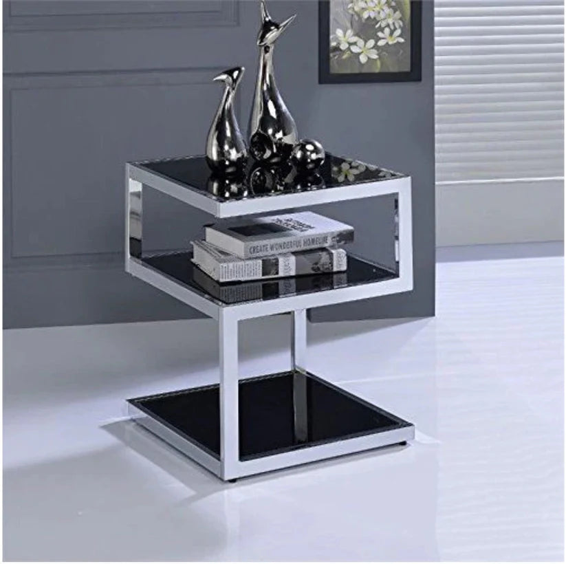 3-Tier Alyea End Table with MDF Top