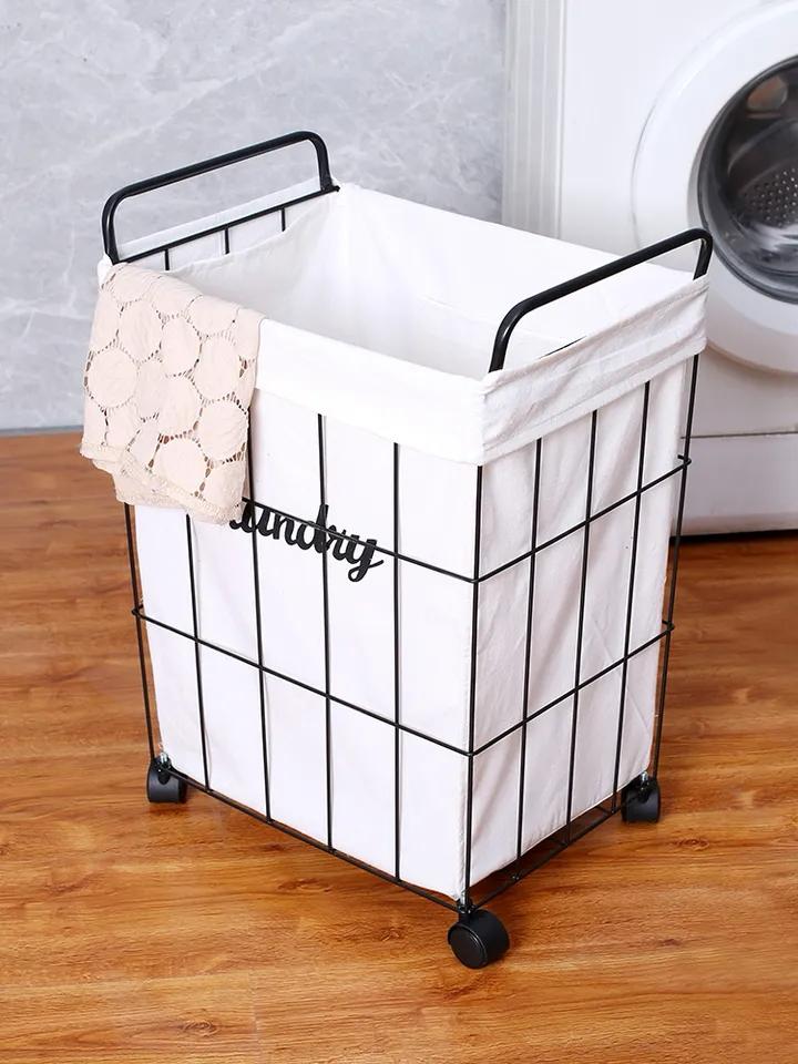Luxury Gold Metal Laundry Basket with Lid | Modern Laundry Organizer - Dhanaks Decor Table Dhanaks Decor Luxury Gold Metal Laundry Basket with Lid | Modern Laundry Organizer