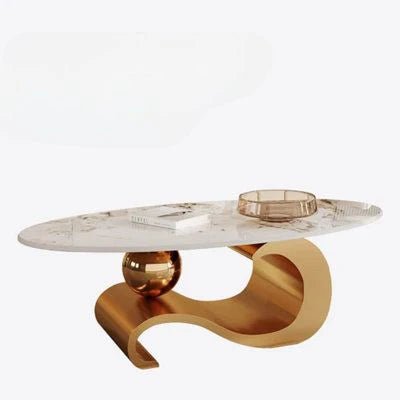 Luxury Pedestal Coffee Table - Dhanaks Decor Table Dhanaks Decor Luxury Pedestal Coffee Table