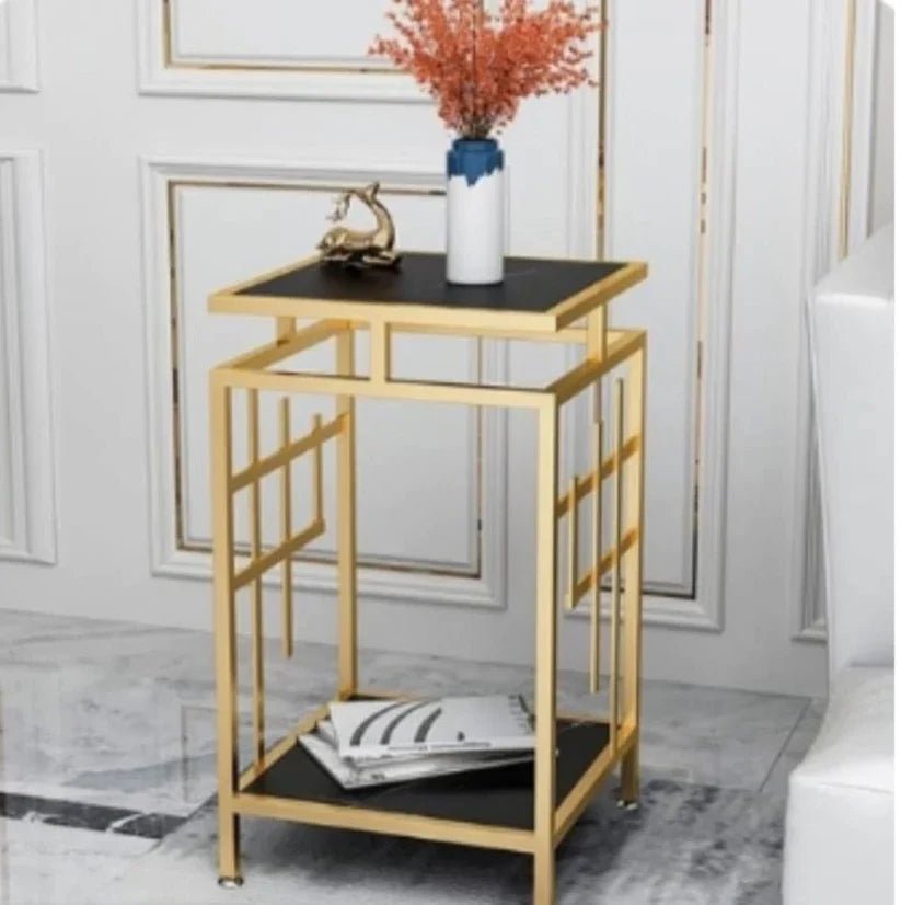 Nordic Modern Simple Iron Light Luxury Side Table | MST - Dhanaks Decor Table Dhanaks Decor Nordic Modern Simple Iron Light Luxury Side Table | MST