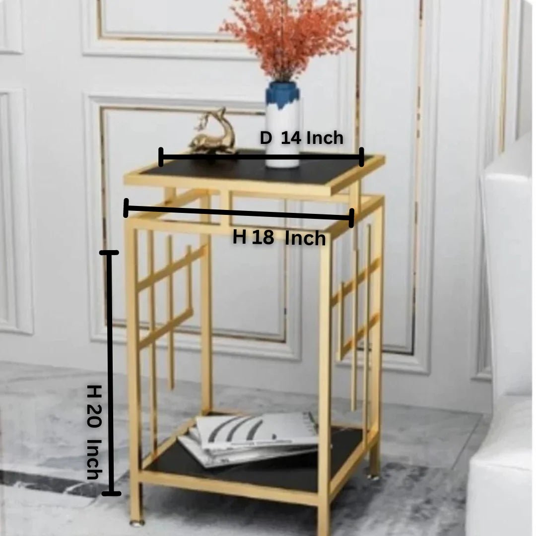 Nordic Modern Simple Iron Light Luxury Side Table | MST - Dhanaks Decor Table Dhanaks Decor Nordic Modern Simple Iron Light Luxury Side Table | MST