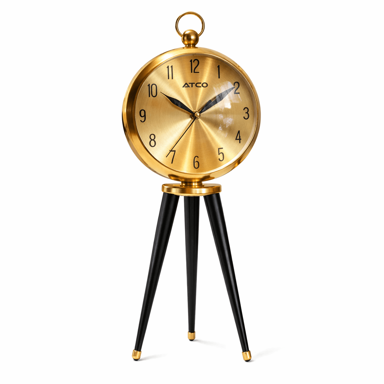 Premium Gold Brass Finish Home Décor Clock - Dhanaks Decor Clock Dhanaks Decor Premium Gold Brass Finish Home Décor Clock
